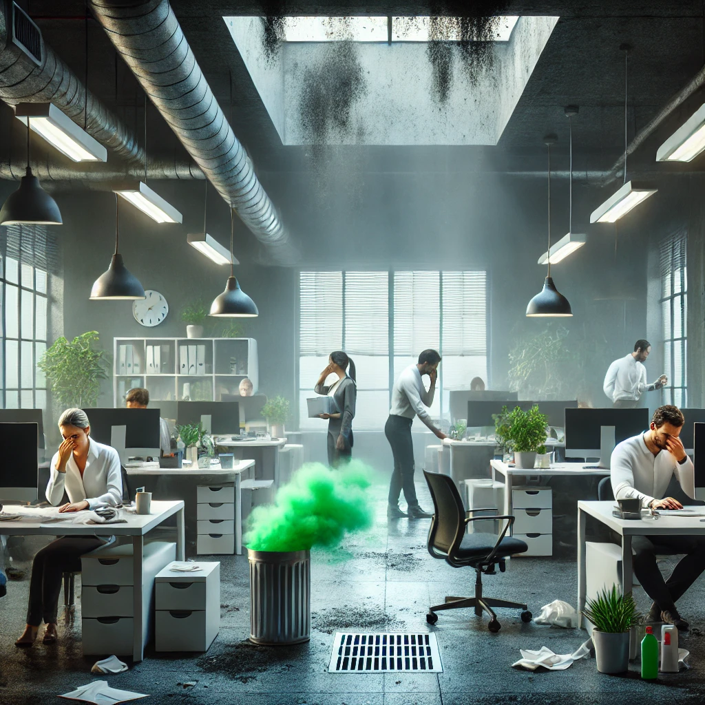 Sick-Building-Syndrom: Wie schlechte Luft und Schmutz die Mitarbeitergesundheit gefährden