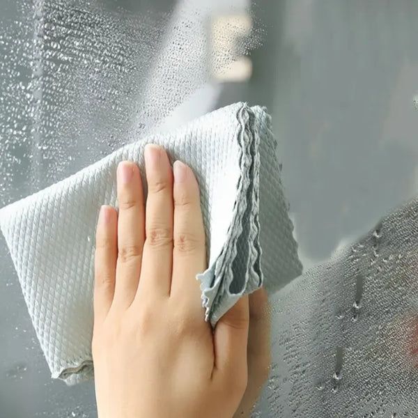 Mikrofaser Fenstertücher 5er-Set | Streifenfrei & Nachhaltig – Hotelclubshop