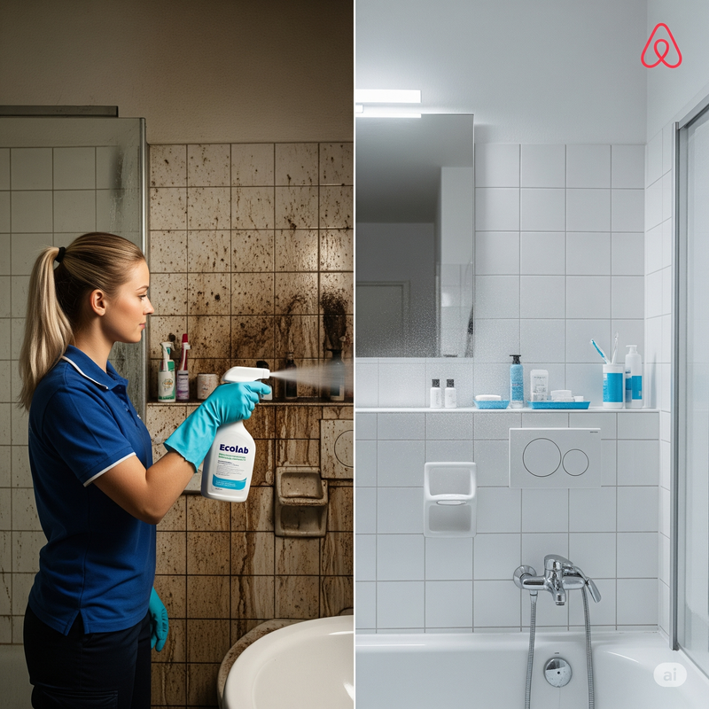 Warum Profi-Reiniger (nicht Dr. Oetker) Ihre Airbnb-Bewertungen retten