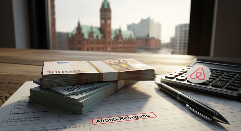 Airbnb-Reinigung steuerlich absetzen: So sparen Hamburger Hosts bares Geld