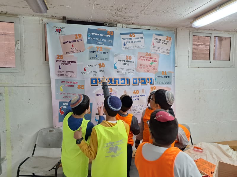 קופסאות בריחה וחידון שלטים