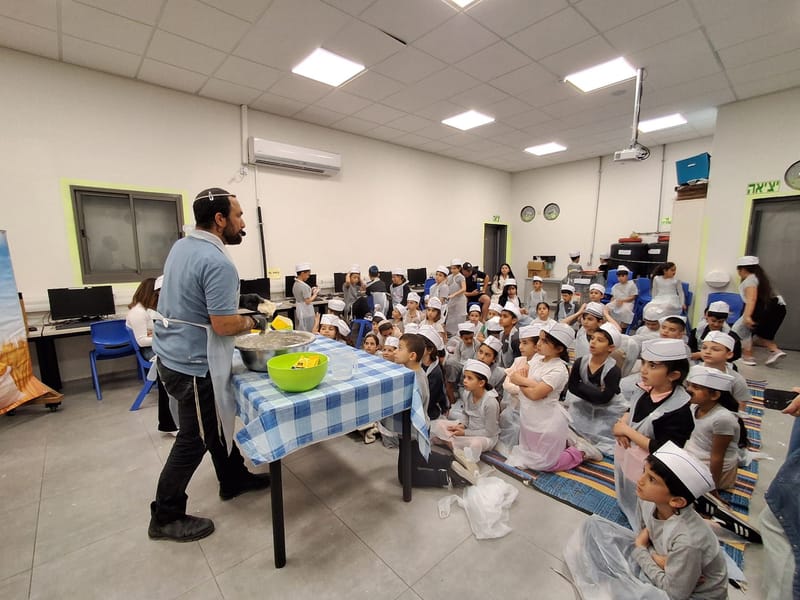 סדנת אפיית מצות 