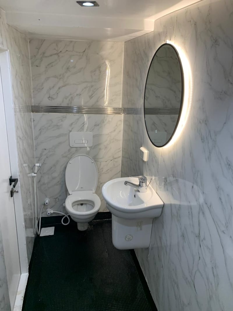Downstairs cabins
