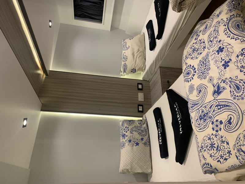 Downstairs cabins