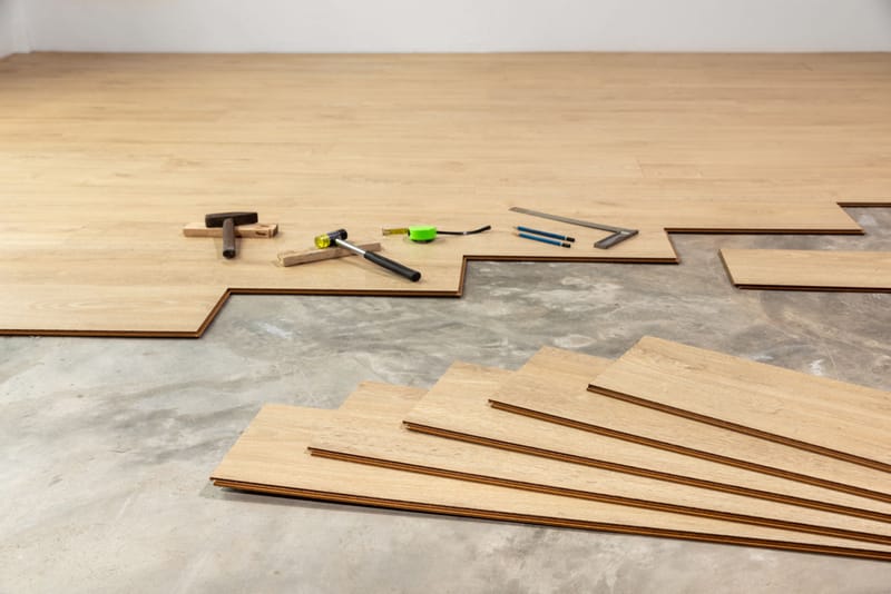 SPC vinyl padló lerakás Budapest