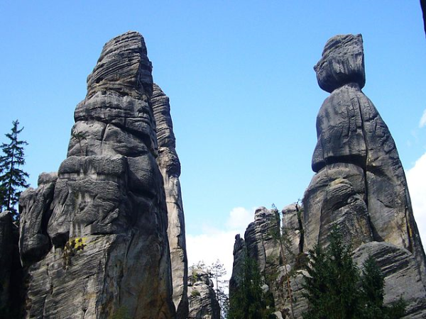 Wandern durch die Felsenstadt