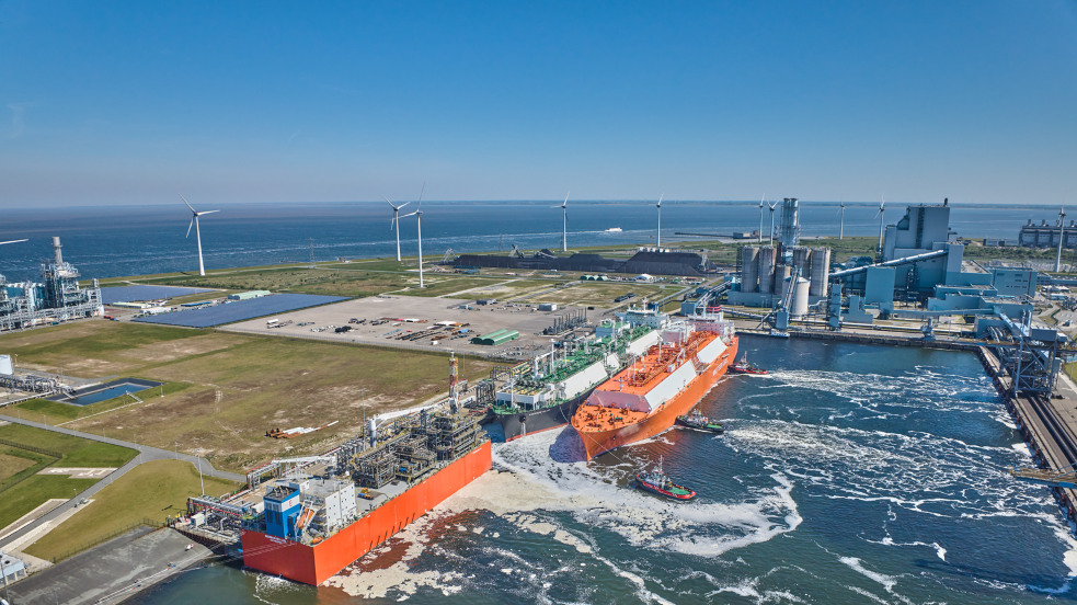 Beteiligung an LNG-Terminal Eemshaven sichert Tschechien problemfreie Gasimporte