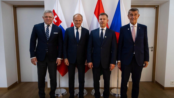 Visegrád-Premiertreffen vor dem EU-Gipfel in Brüssel