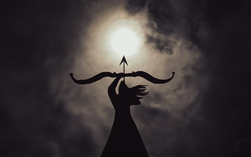 Sagittarius Blue Moon - Fear vs. Faith