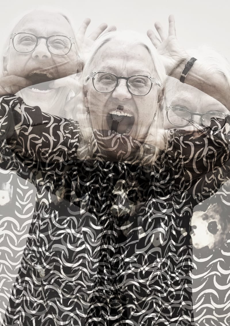 "Being Silly till the day I die". by Bambu and Kike