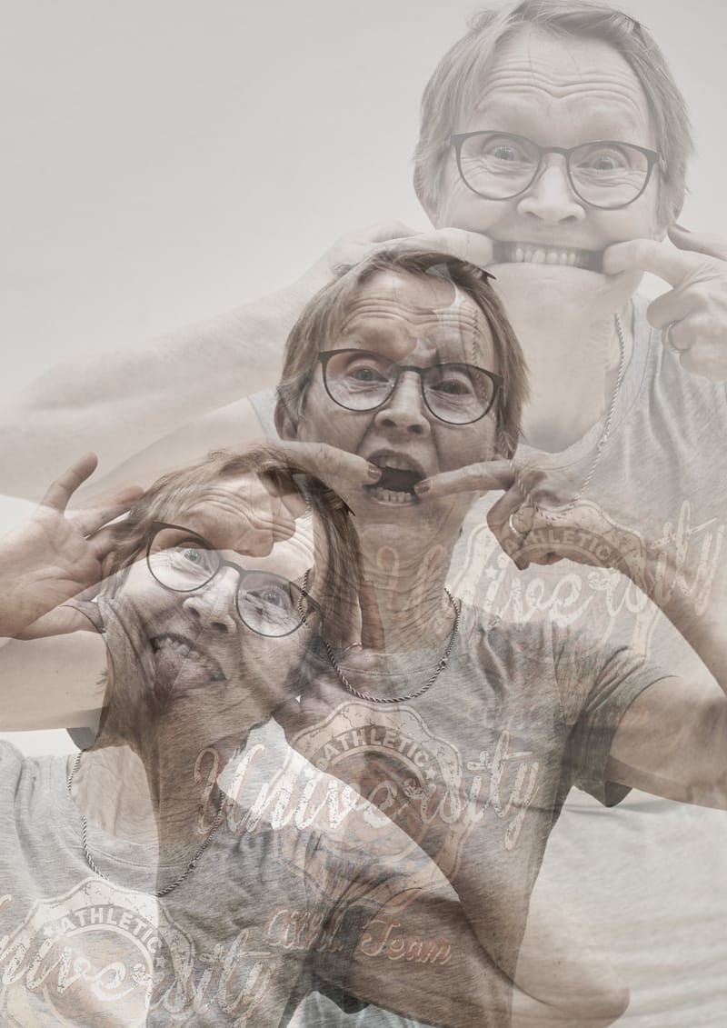 "Being Silly till the day I die". by Bambu and Kike