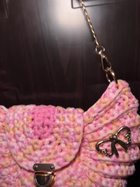 Yarn bags, in a variety of shapes, colours, and configurations