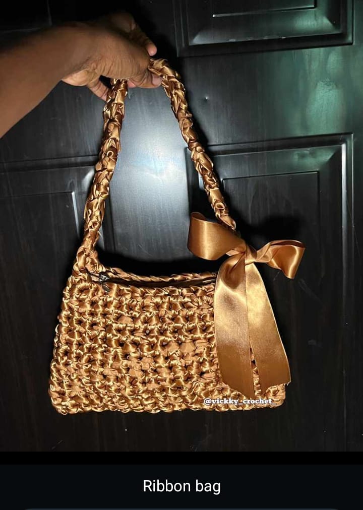 Yarn bags, in a variety of shapes, colours, and configurations