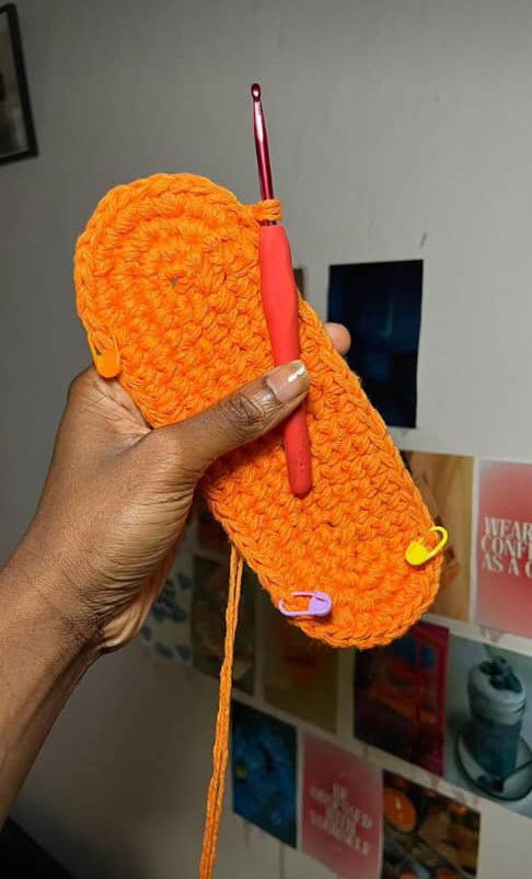 Yarn bags, in a variety of shapes, colours, and configurations