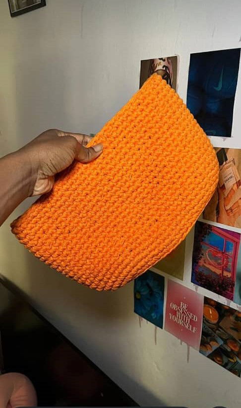 Yarn bags, in a variety of shapes, colours, and configurations