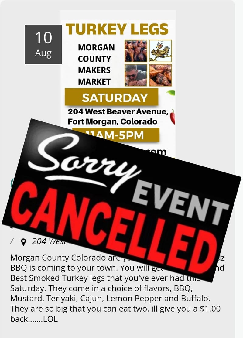 (Saturday) Morgan County Makers Market (Ft. Morgan, Colorado)