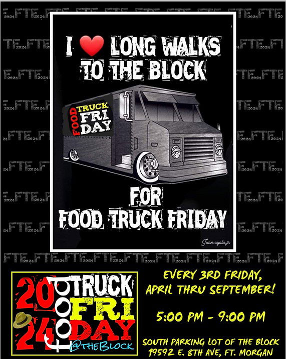 (FRIDAY) FOOD TRUCK FRIDAY @ THE BLOCK (FT. MORGAN)