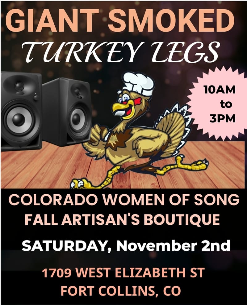 (SATURDAY) COLORADO WOMEN OF SONG FALL ARTISAN'S BOUTIQUE (FT. COLLINS)