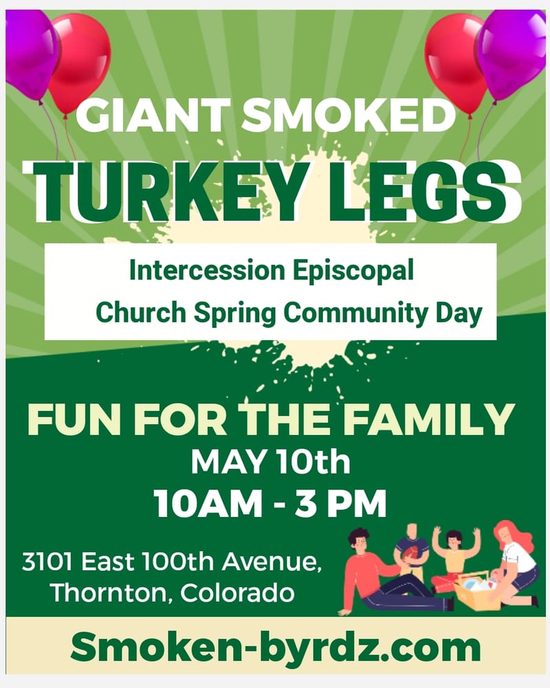 (SATURDAY) - Intercession Episcopal Church Spring Community Day - Thornton