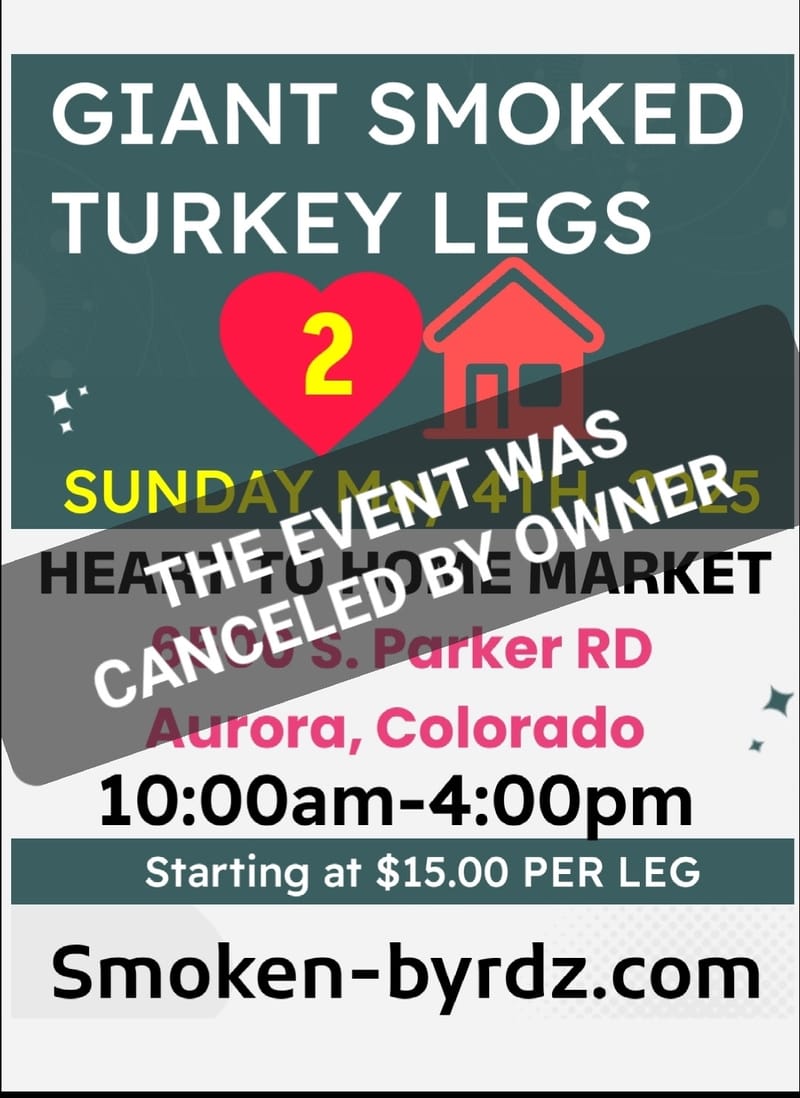 (SUNDAY) - HEART TO HOME MARKET - (AURORA)