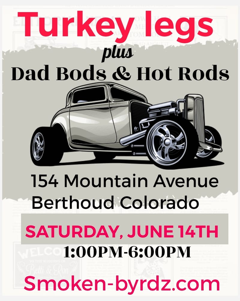 (SATURDAY) Dad Bods and Hot Rods at B-Rad's Arcade & Axe (BERTHOUD, COLORADO)