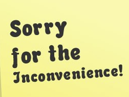 (SATURDAY) CLOSED FOR REPAIRS