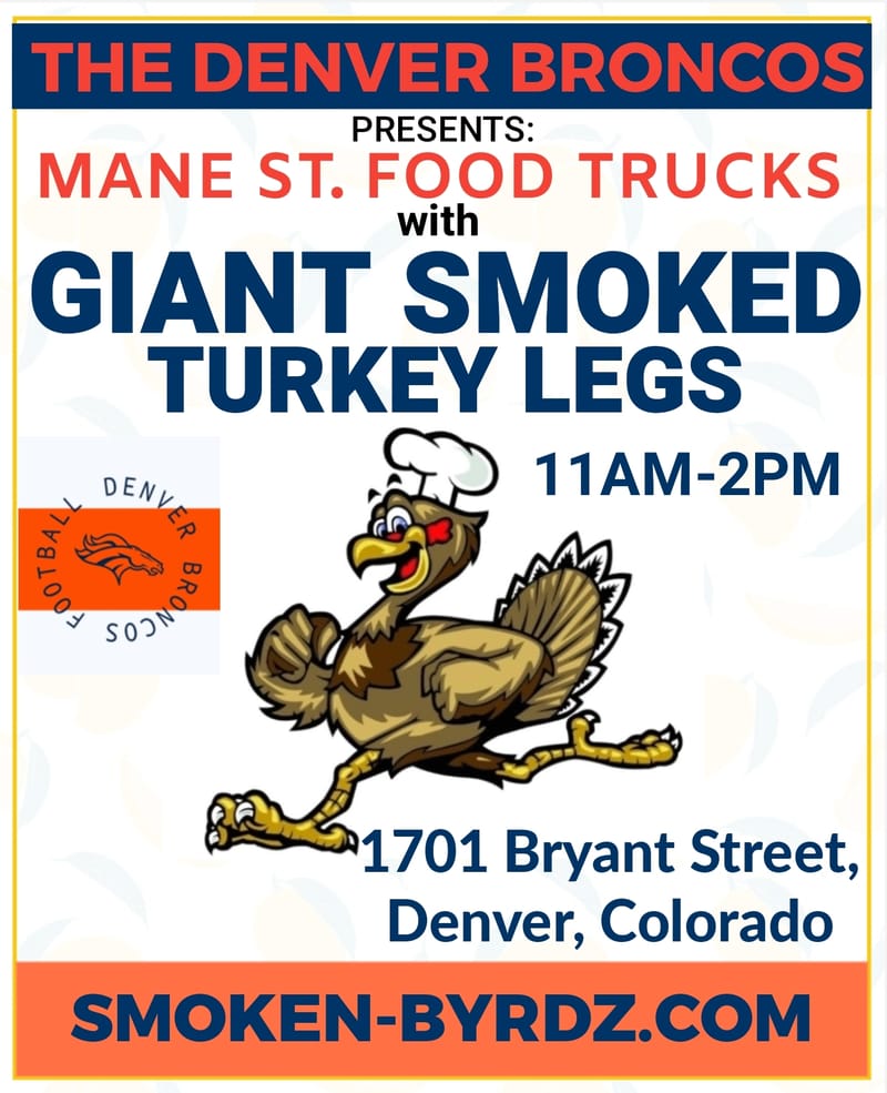 (SUNDAY) Mane St Food Trucks - Broncos vs. Jags