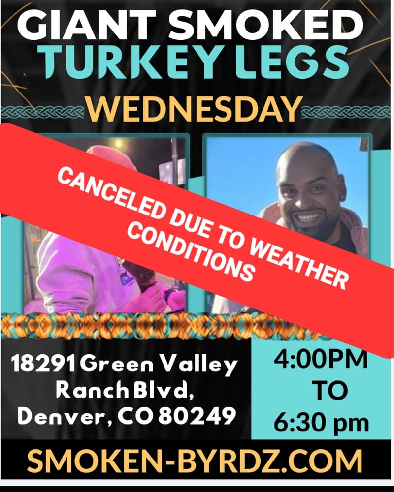 (WEDNESDAY) CANCELLED DUE TO WEATHER