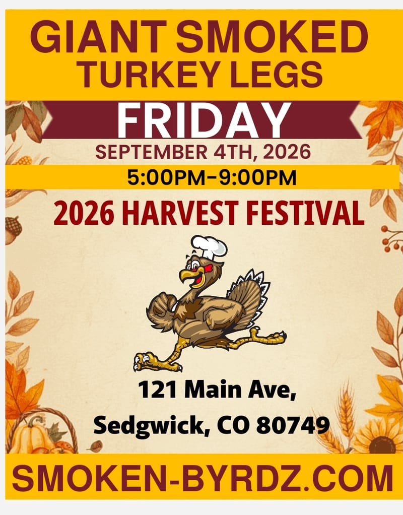 (FRIDAY) SEDGWICK FESTIVAL (SEDGWICK COLORADO)