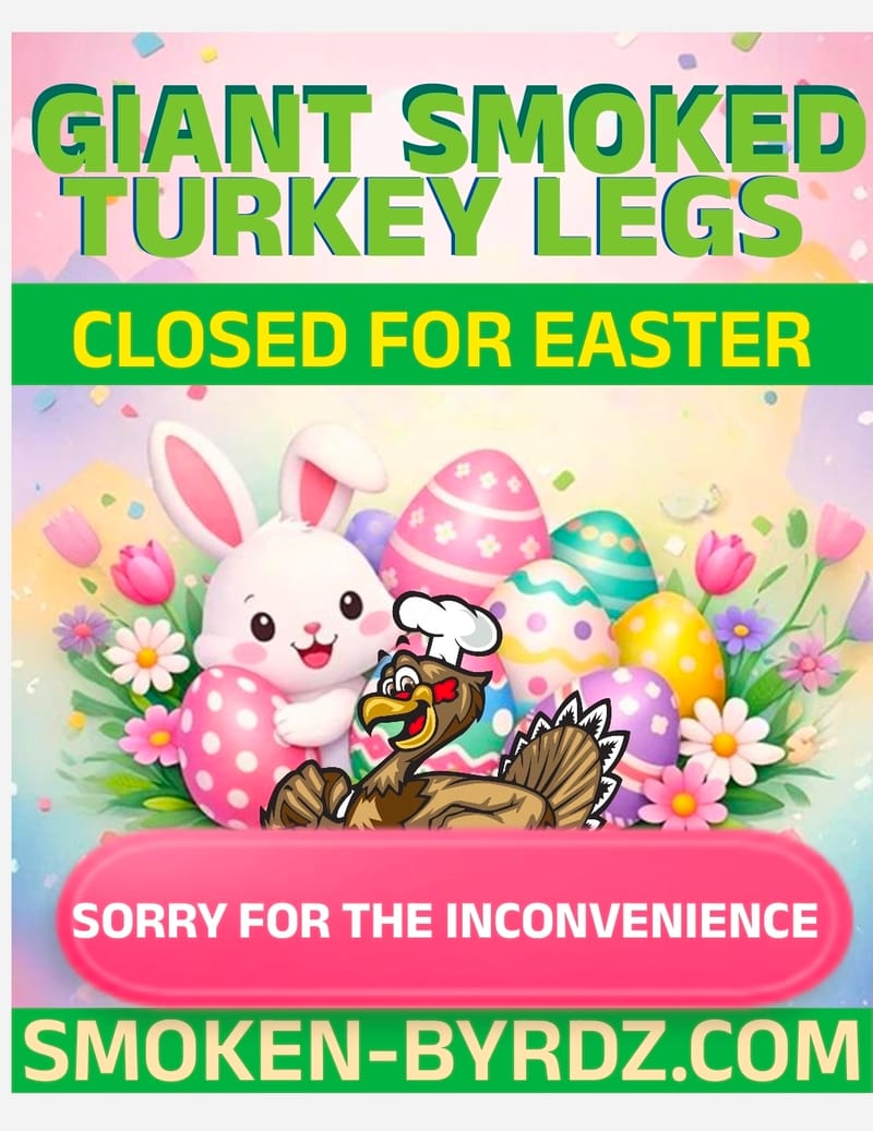 (SUNDAY) CLOSED FOR EASTER