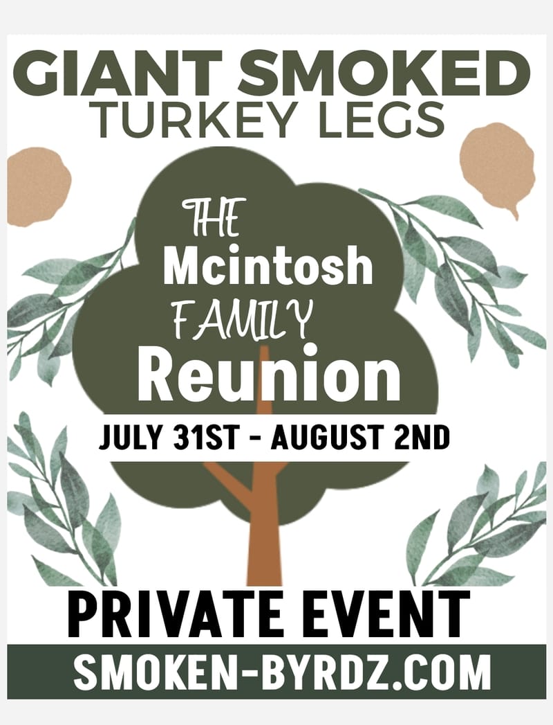 (SUNDAY) PRIVATE FAMILY REUNION) (CLOSED TO THE PUBLIC)