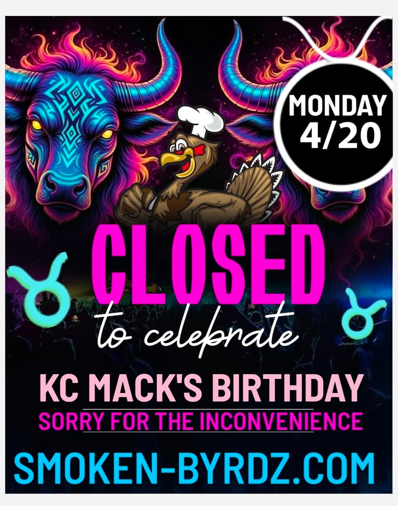 (MONDAY) CLOSED (SORRY FOR THE INCONVENINCE)