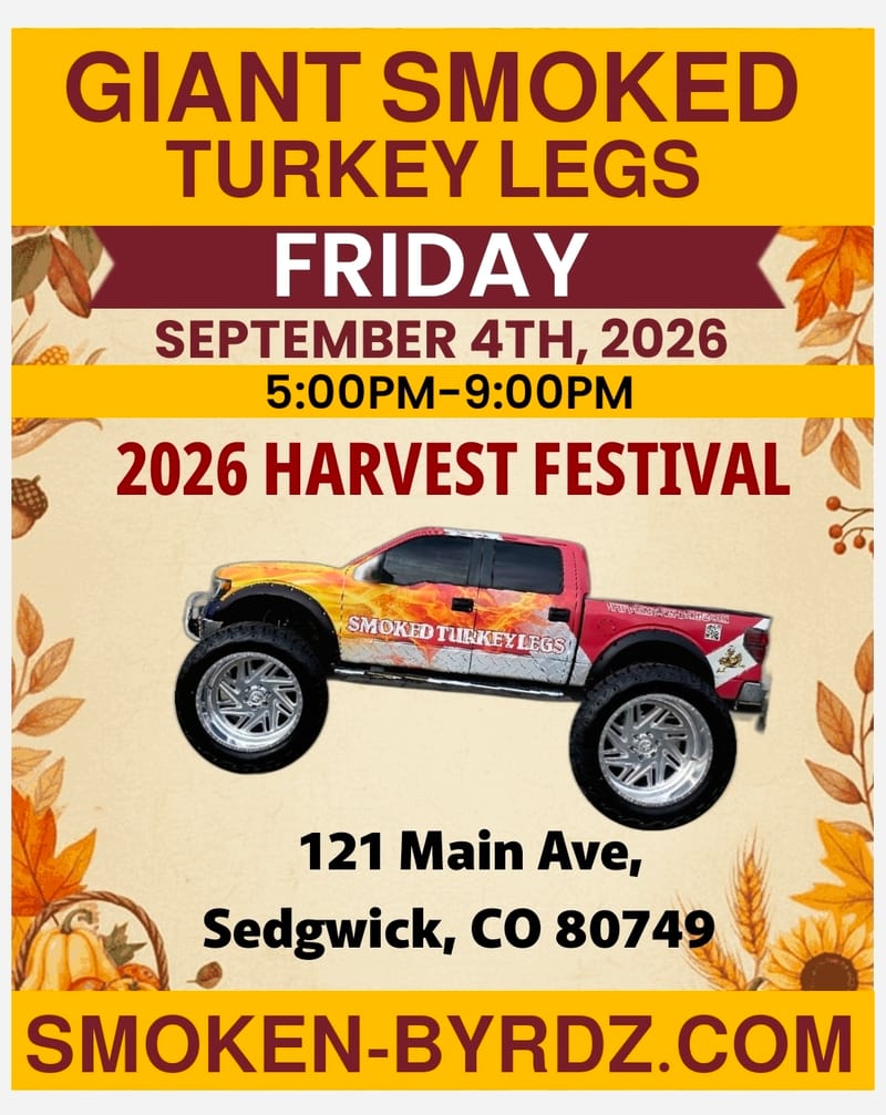 (FRIDAY) SEDGWICK FESTIVAL (SEDGWICK COLORADO)