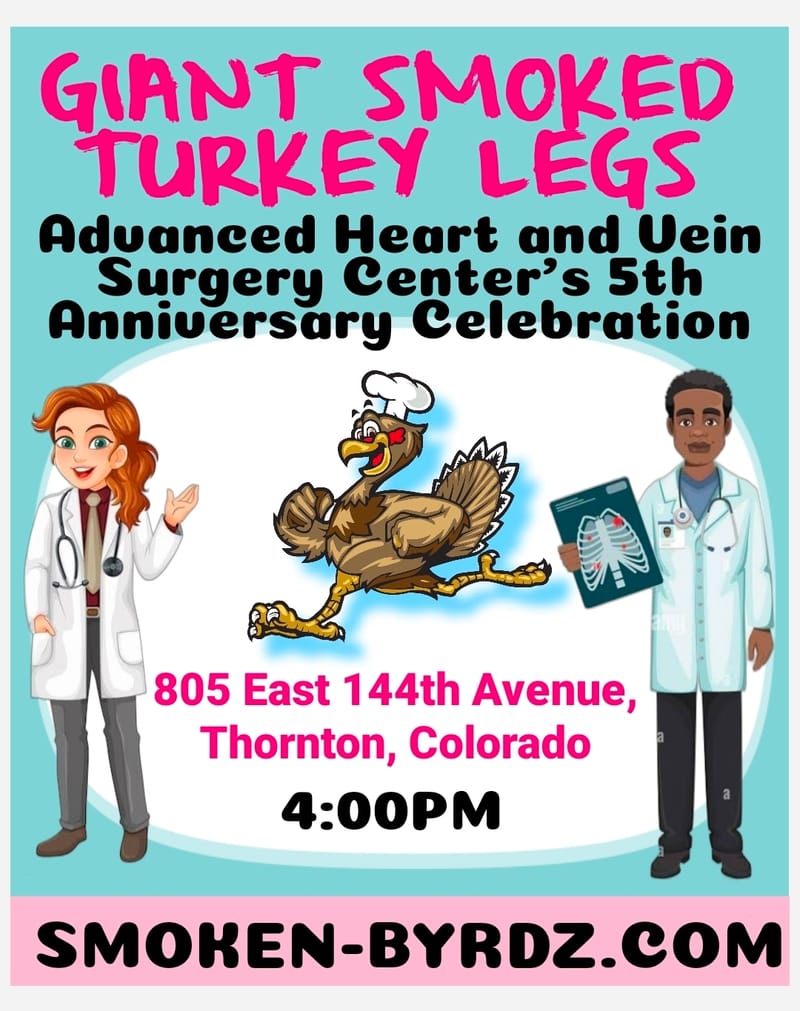 (Wednesday) Advanced Heart and Vein Surgery Center's 5th Anniversary Celebration (Thornton, Colorado)