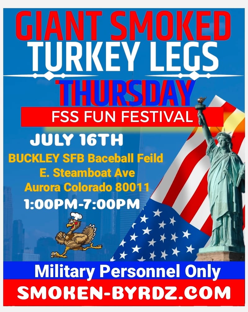 (Thursday) FSS Event July 16-Fun Fest (Buckley Space Force Base)