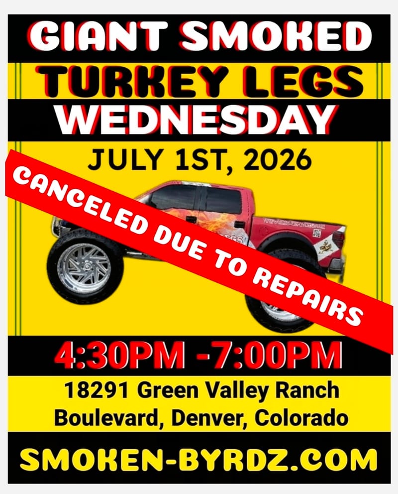 (WEDNESDAY) CANCELED DUE TO REPAIRS