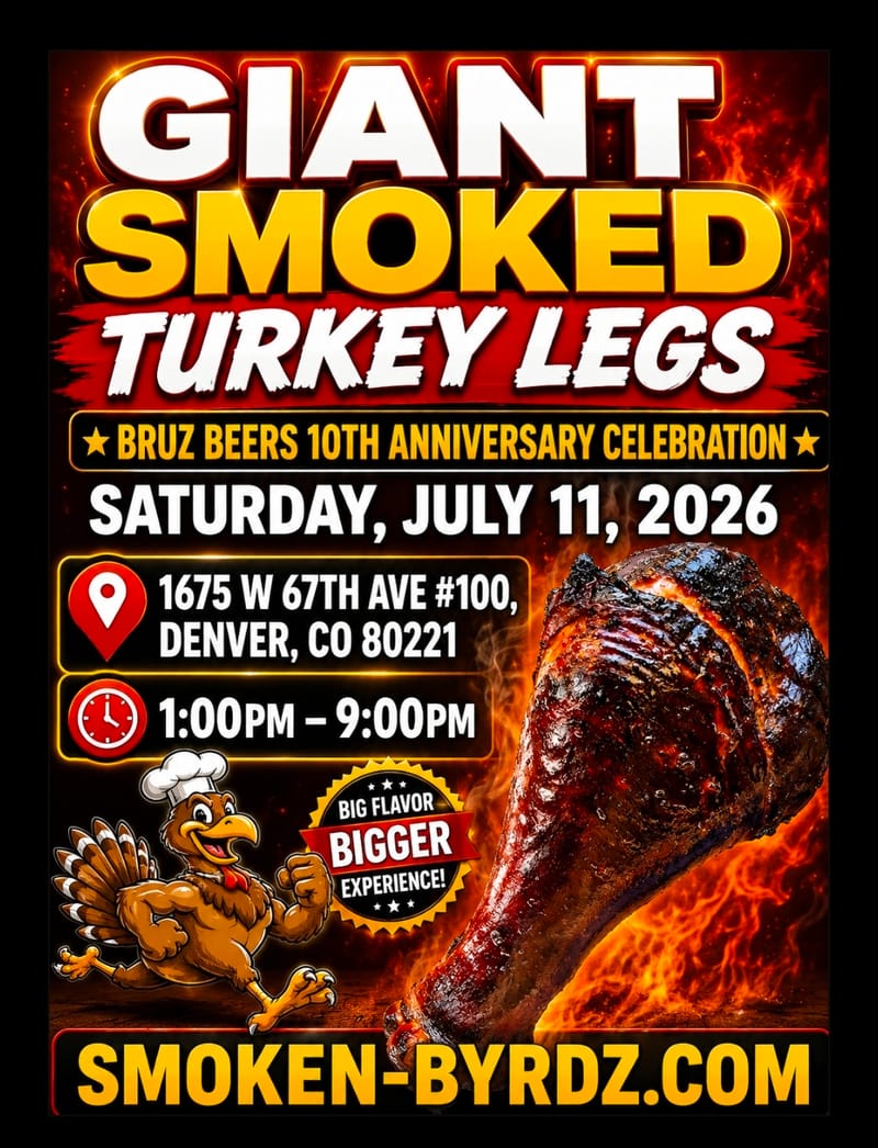 (SATURDAY) Bruz Beers 10th Anniversary (DENVER, COLORADO)
