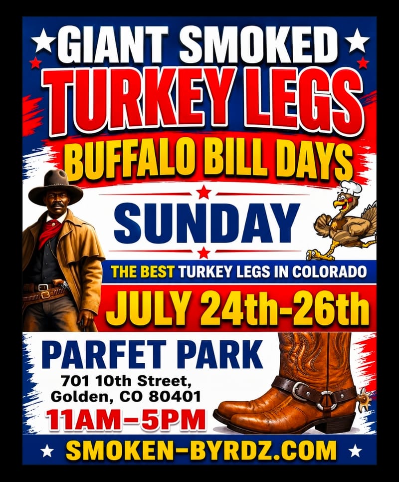 (SUNDAY) BUFFALO BILL DAYS (GOLDEN, COLORADO)