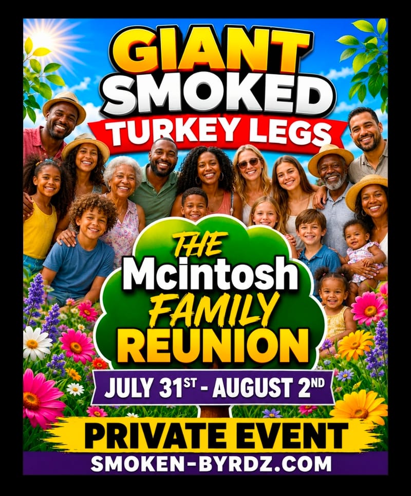(SATURDAY) PRIVATE FAMILY REUNION) (CLOSED TO THE PUBLIC)