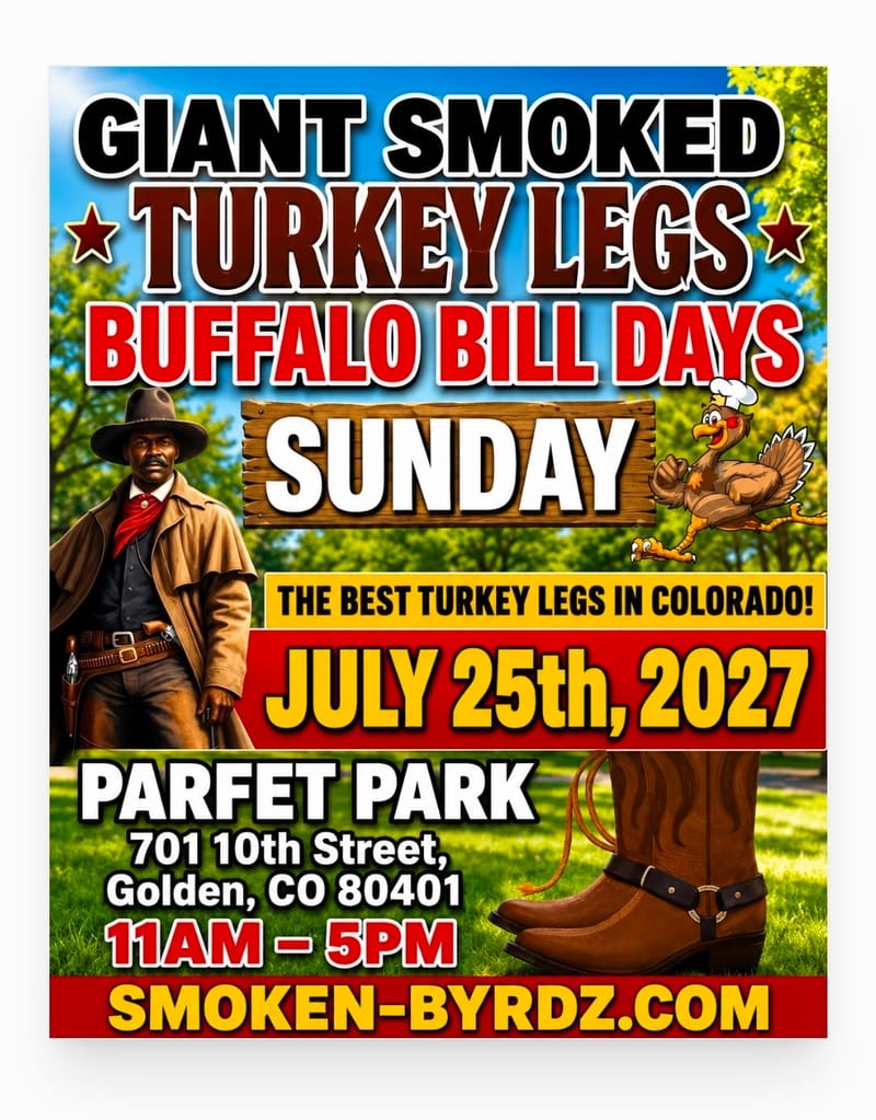 (SUNDAY) BUFFALO BILL DAYS (GOLDEN, COLORADO)