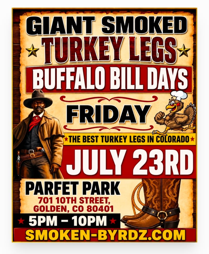 (FRIDAY) BUFFALO BILL DAYS (GOLDEN, COLORADO)