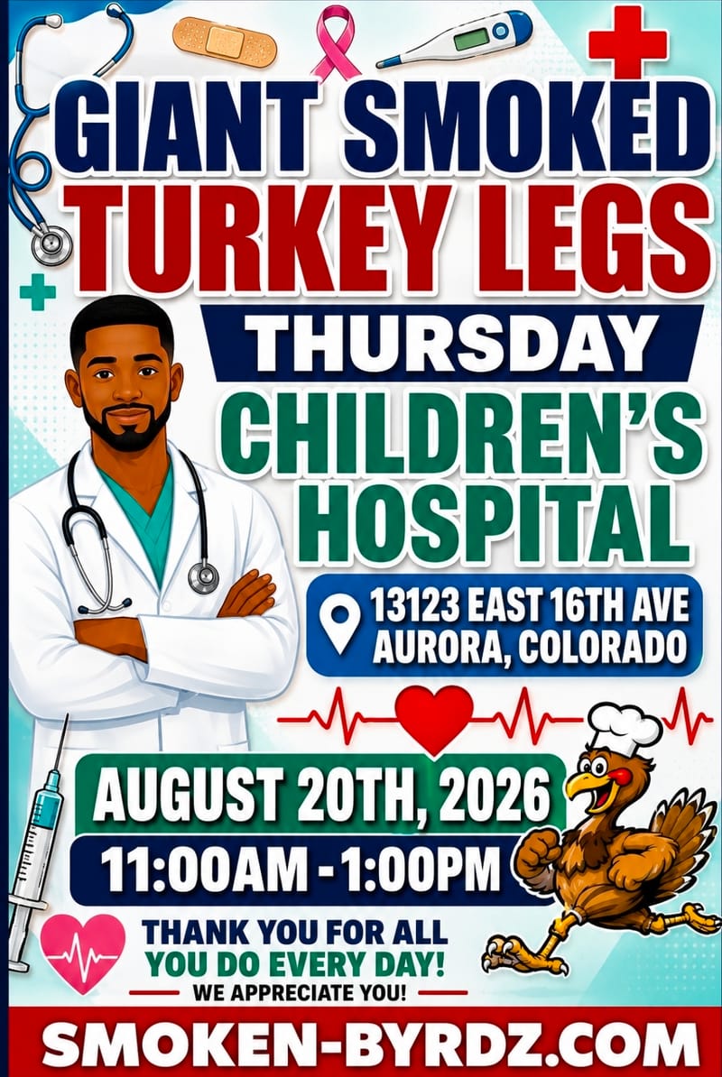 (Thursday 11:00AM-1:00PM) CHILDRENS HOSPITAL (Aurora, Colorado)