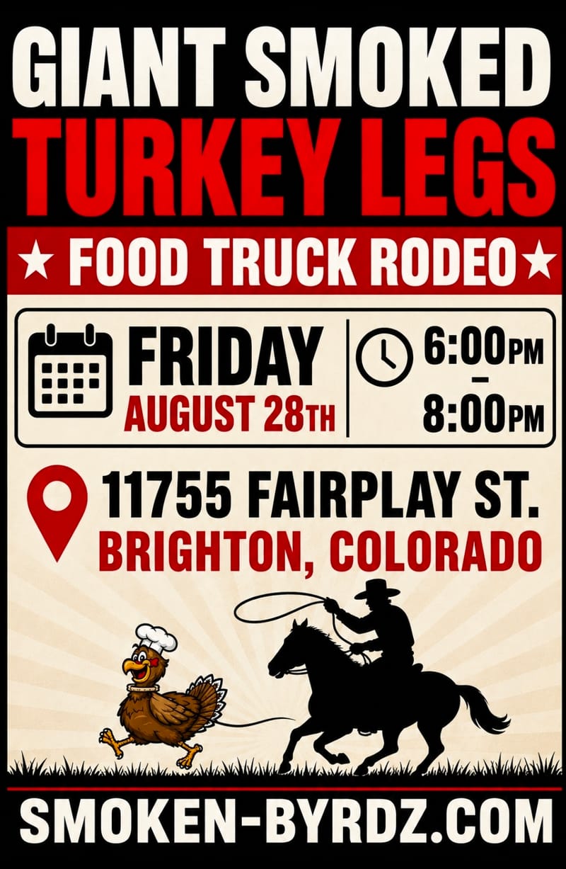 (FRIDAY 6:00pm-8:00PM) Food Truck Rodeo (Brighton, Colorado)