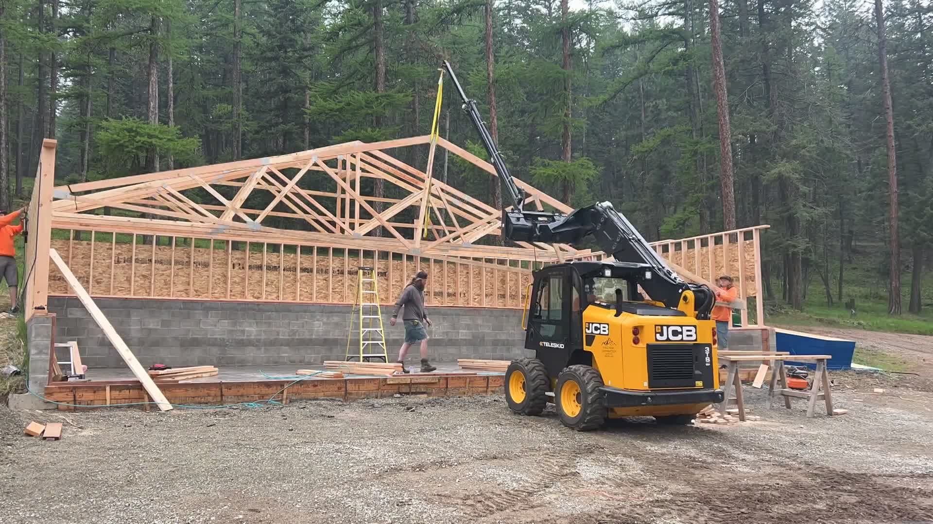 45'x25' storage building 