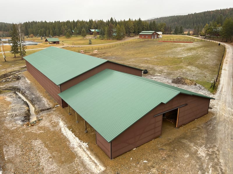 70' x 200' Horse Barn/Arena