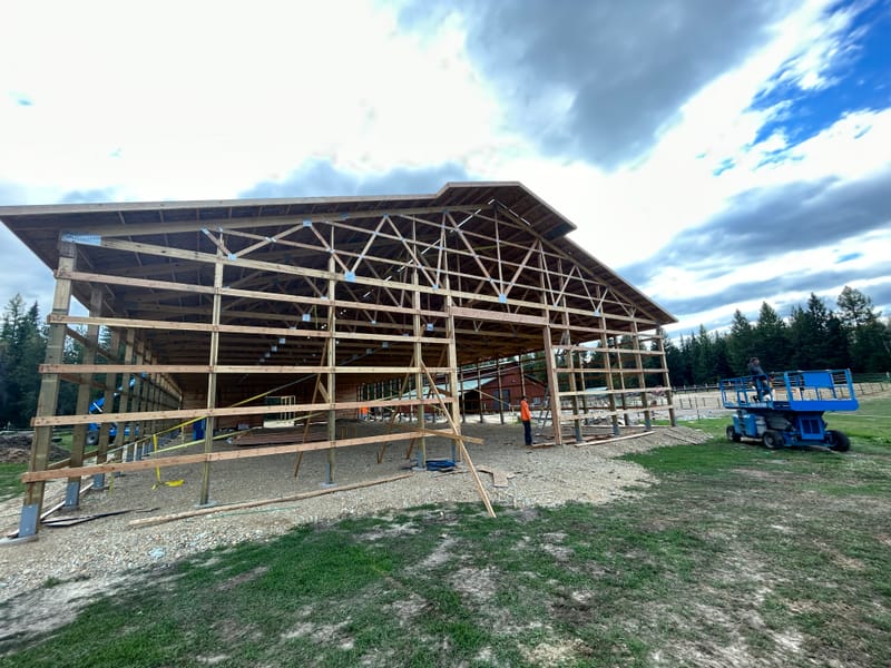 70' x 200' Horse Barn/Arena