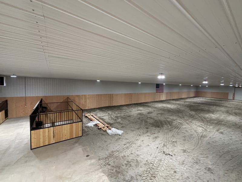 90' x 200' Indoor Arena