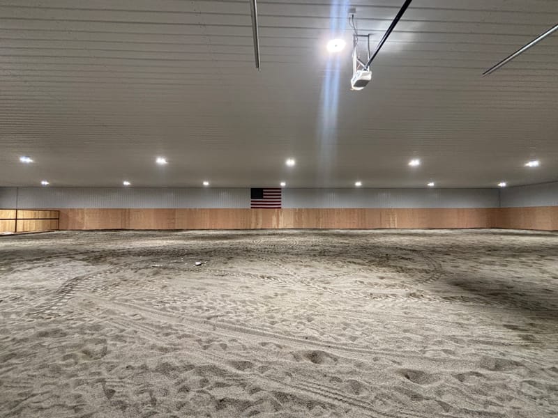 90' x 200' Indoor Arena