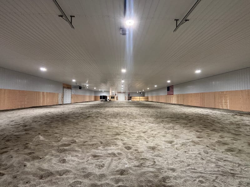 90' x 200' Indoor Arena