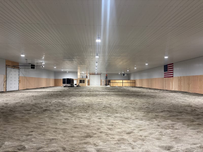 90' x 200' Indoor Arena